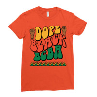 Juneteenth Dope Black Bcba Black History Month Boy Ladies Fitted T-shirt | Artistshot