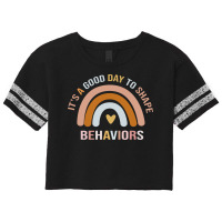 Its A Beautiful Day To Shape Behaviors Girl Scorecard Crop Tee | Artistshot