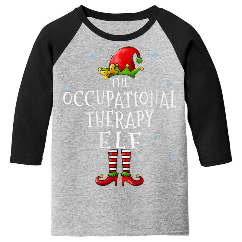 Womens Occupational Therapy Elf Funny Groupe Match Youth 3/4 Sleeve by wafaha | Artistshot