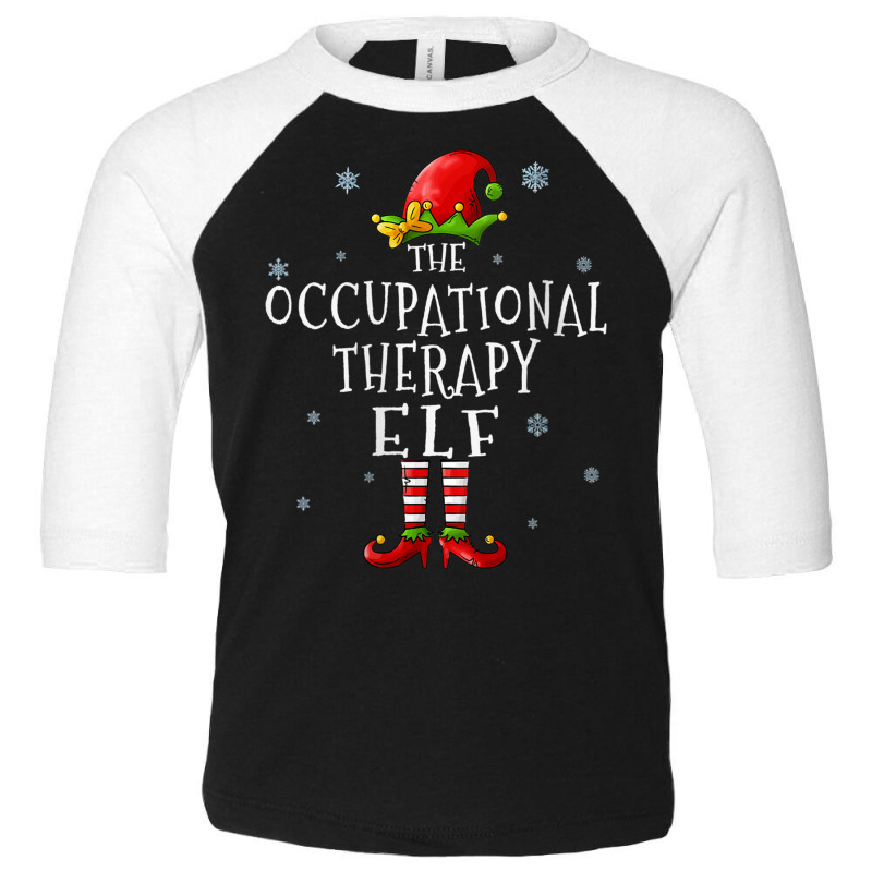 Womens Occupational Therapy Elf Funny Groupe Match Toddler 3/4 Sleeve Tee by wafaha | Artistshot