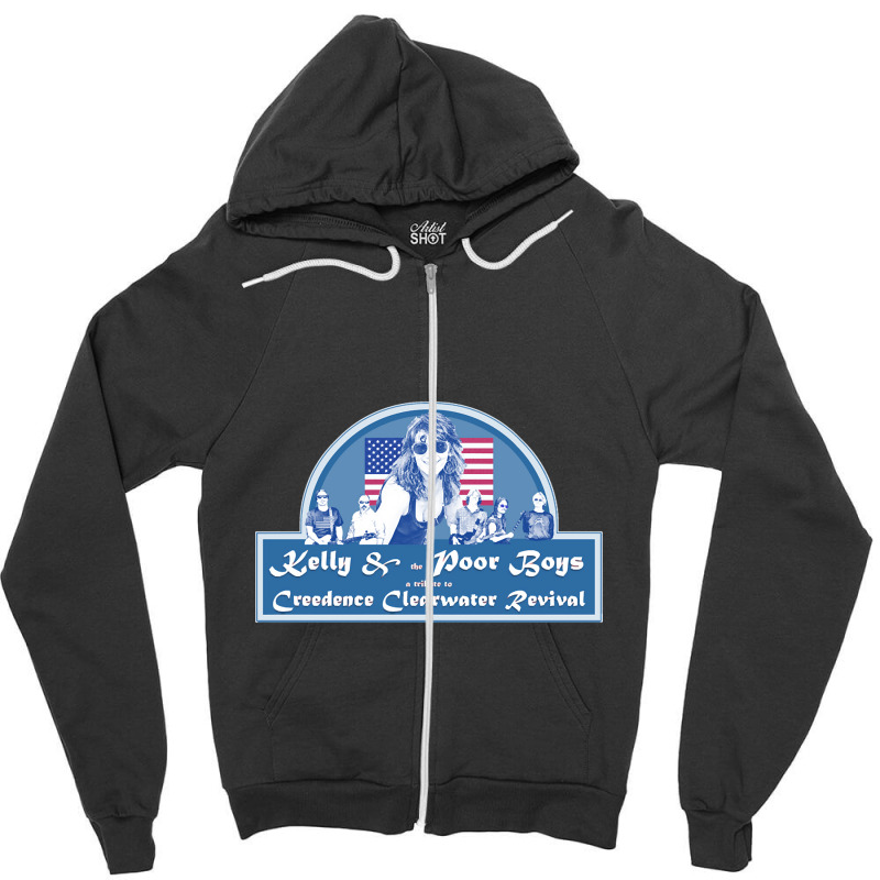 Hot Trend Kelly & The Poor Boys (fortunate Son-ins Zipper Hoodie | Artistshot