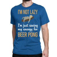 Saving Energy Beer Pong Music Classic T-shirt | Artistshot