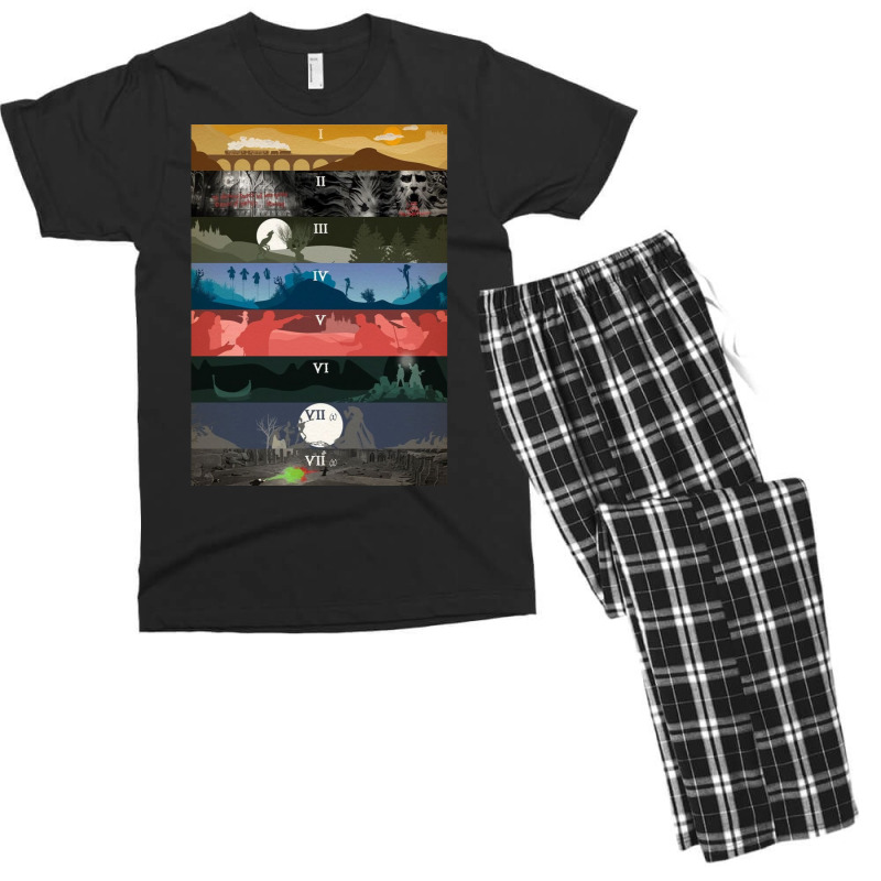 Many Stages 10 Men's T-shirt Pajama Set by gwozdztobackn | Artistshot