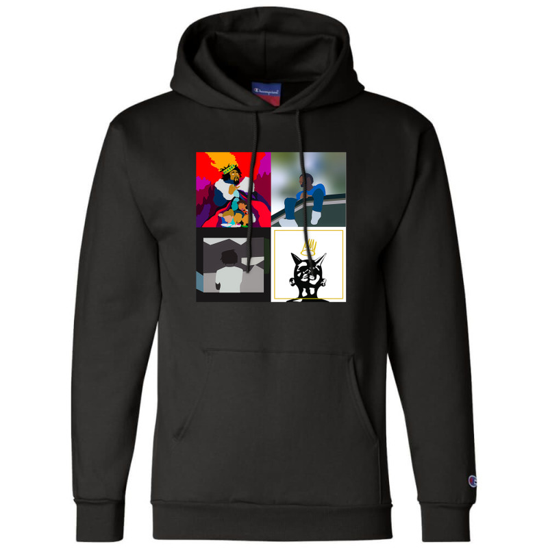 J Cole Minimal Albums 1 Champion Hoodie by nejisaamer | Artistshot