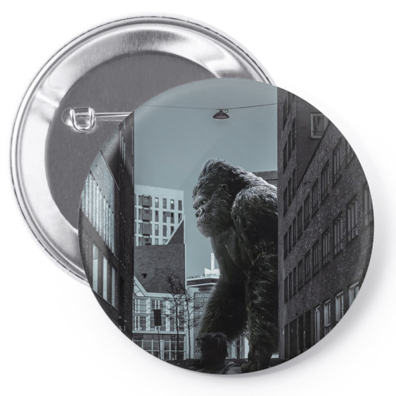 Gorilla Pin-back Button | Artistshot