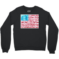 Watercolor America Crewneck Sweatshirt | Artistshot