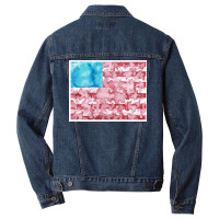 Watercolor America Men Denim Jacket | Artistshot