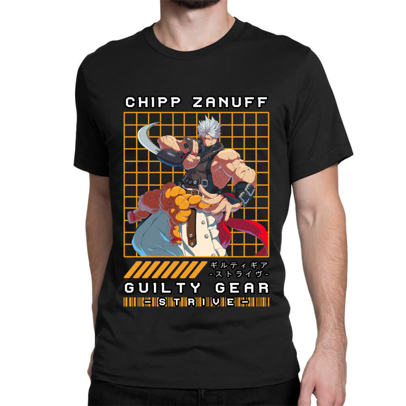 Custom Guilty Gear Chipp Zanuff Classic T-shirt By Rayya Artistshot