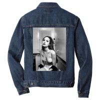 Angelina Jolie Men Denim Jacket | Artistshot