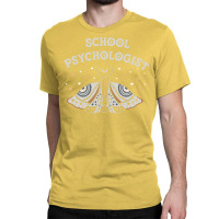 School Psychologist Boho Butterfly Design Classic T-shirt | Artistshot