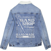 Ollivander 37 Unisex Sherpa-lined Denim Jacket | Artistshot