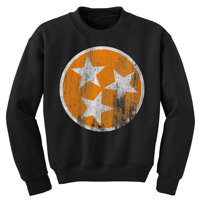 Womens Orange Tennessee Flag Volunteer State Tri S Youth Sweatshirt by karynadreck | Artistshot