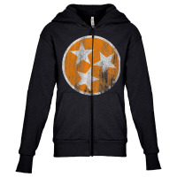 Womens Orange Tennessee Flag Volunteer State Tri S Youth Zipper Hoodie | Artistshot