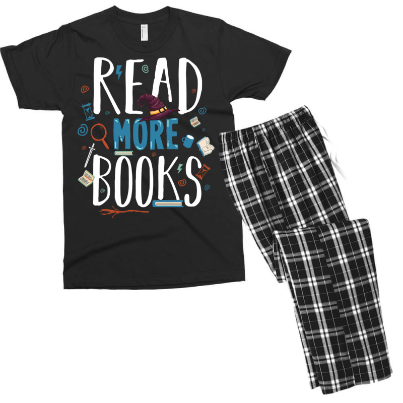 Read More Books 1 Men's T-shirt Pajama Set by aldenmunnisd | Artistshot