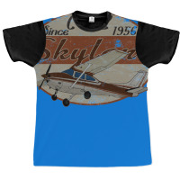 Cessna 182 Skylane Since 1956 Retro Vintage Airpla Graphic T-shirt | Artistshot