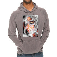 Black&white Retro Style Print Vintage Hoodie | Artistshot