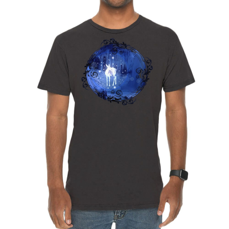 Magic Deer Sparkle Vintage T-Shirt by miurarylesv | Artistshot