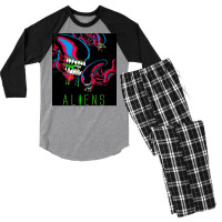 Alien Men's 3/4 Sleeve Pajama Set | Artistshot