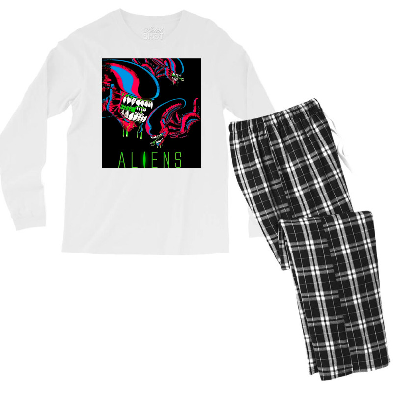 Alien Men's Long Sleeve Pajama Set | Artistshot