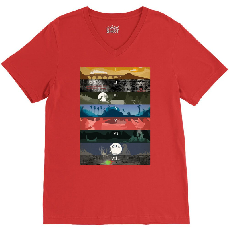 Many Stages 18 V-Neck Tee by miurarylesv | Artistshot