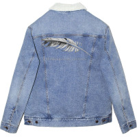 Wingardium Leviosa Feather 2 Unisex Sherpa-lined Denim Jacket | Artistshot