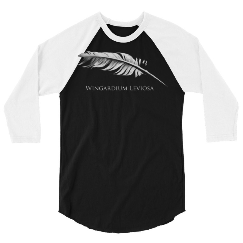 Wingardium Leviosa Feather 2 3/4 Sleeve Shirt | Artistshot