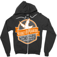 Alliance Of Magicians Zipper Hoodie | Artistshot