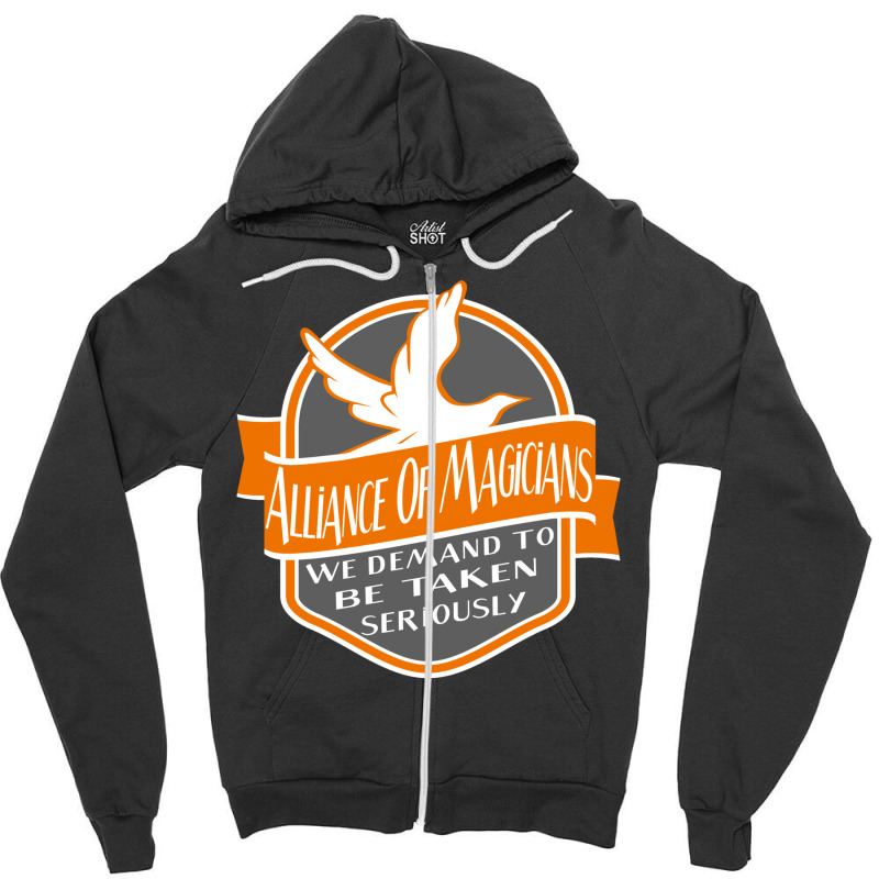 Alliance Of Magicians Zipper Hoodie | Artistshot