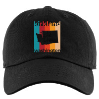 Limited Edition Kirkland Washington Retro Kids Cap | Artistshot