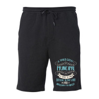 Principal Voice Head Teacher School Director Headm Fleece Short | Artistshot