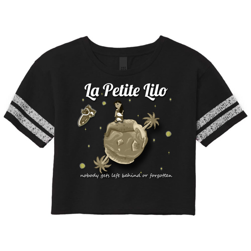 La Petite Lilo (monotone) Scorecard Crop Tee by cobachvelosav | Artistshot