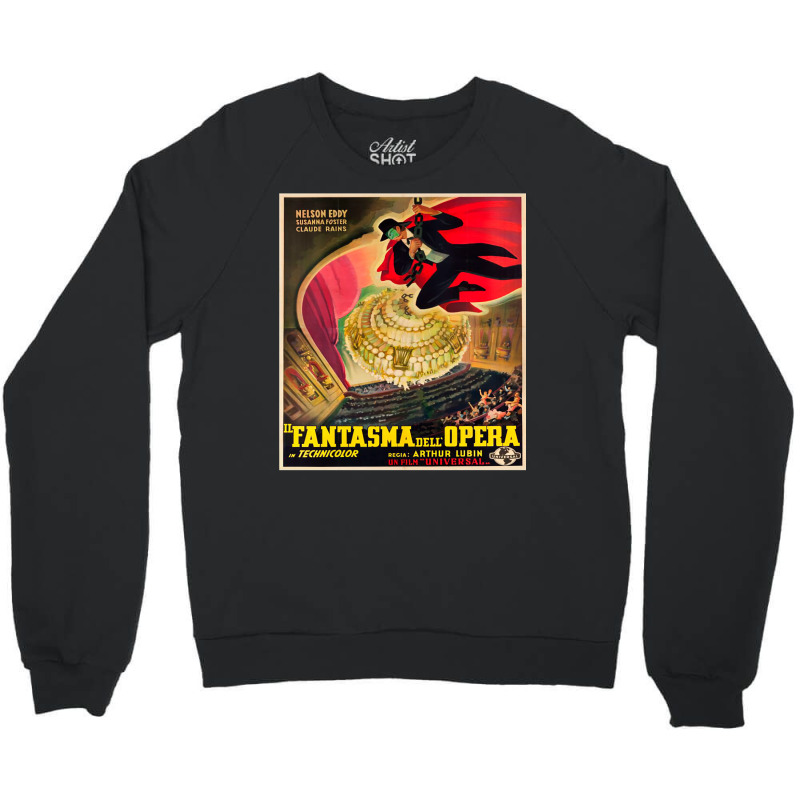 Il Fantasma Dell Opera Fan Art Crewneck Sweatshirt | Artistshot