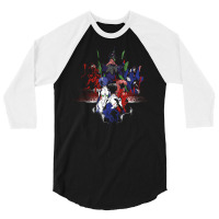 Neon Genesis 3/4 Sleeve Shirt | Artistshot