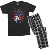 Neon Genesis Men's T-shirt Pajama Set | Artistshot