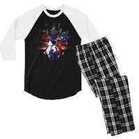 Neon Genesis Men's 3/4 Sleeve Pajama Set | Artistshot