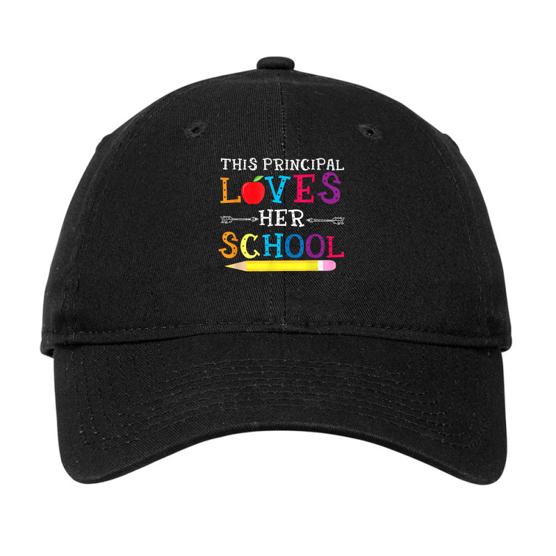 This Principal Loves Her School   Funny Principal Adjustable Cap by tamicam | Artistshot