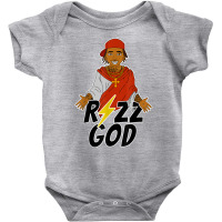 Rizz God Gang Emote Street Rap Drip Popular Stream Baby Bodysuit | Artistshot