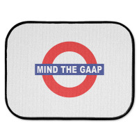 Mind The Gaap Gap Funny Accounting Joke Premium T Rear Car Mat | Artistshot