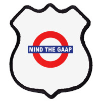 Mind The Gaap Gap Funny Accounting Joke Premium T Shield Patch | Artistshot