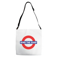 Mind The Gaap Gap Funny Accounting Joke Premium T Adjustable Strap Totes | Artistshot