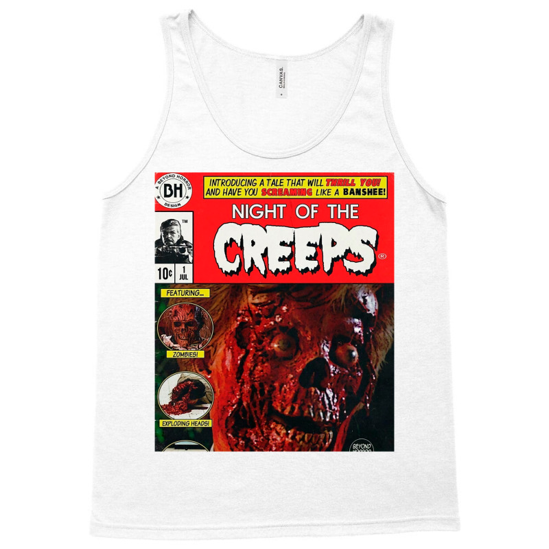 Night Of The Creeps 4 Tank Top by tociljkajal6 | Artistshot