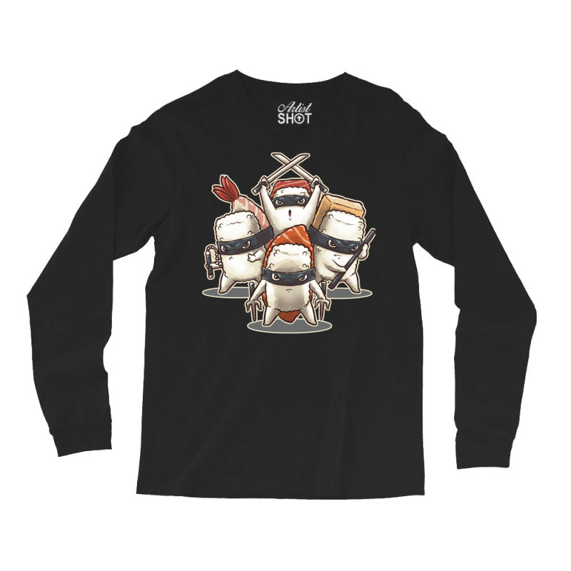 Nigiri Ninja V.2 Long Sleeve Shirts by tociljkajal6 | Artistshot