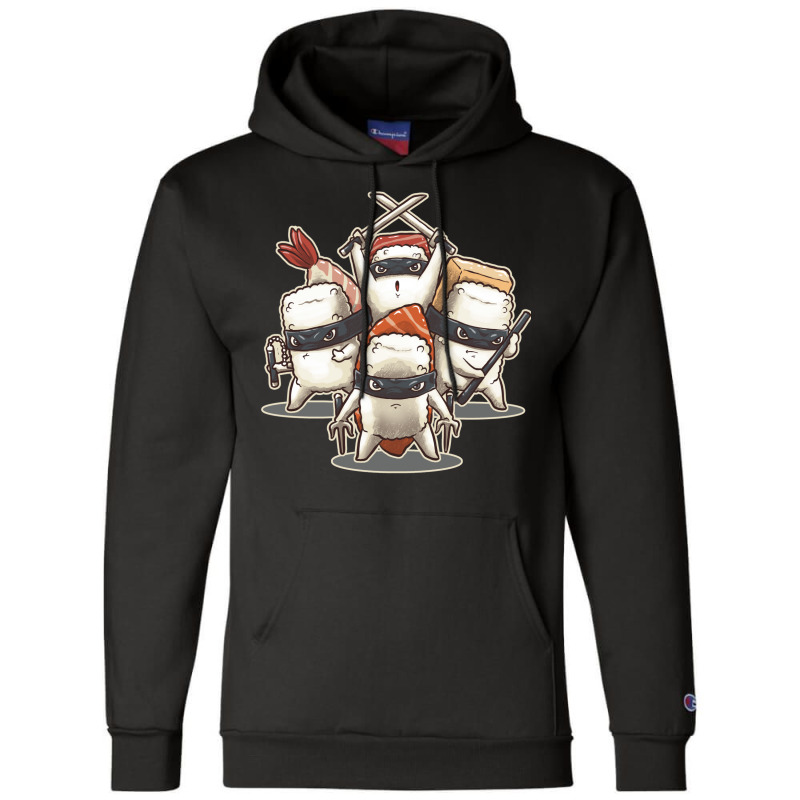 Nigiri Ninja V.2 Champion Hoodie by tociljkajal6 | Artistshot