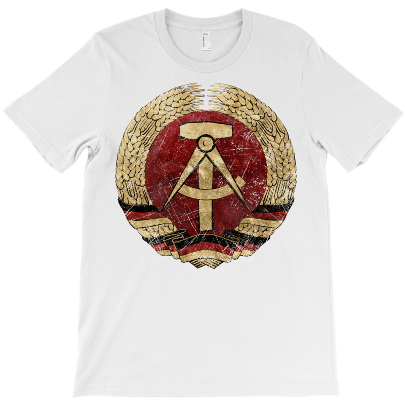 Ddr Vintage Shield V01 T-Shirt by orsaknerpiob | Artistshot