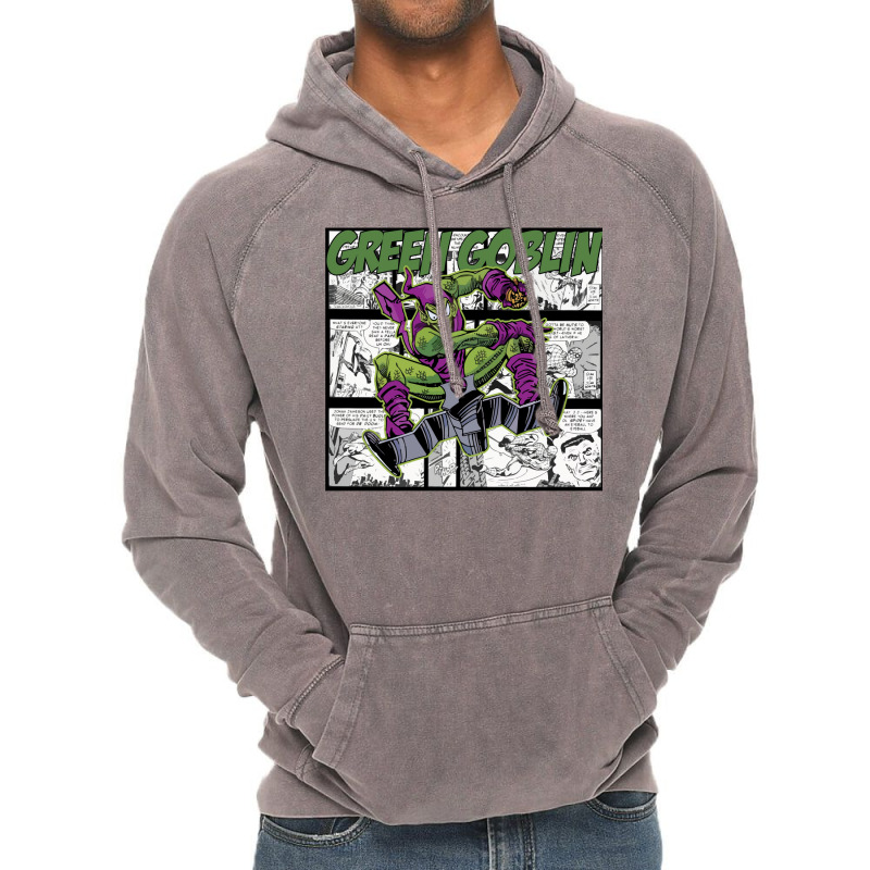 Green Goblin Vintage Hoodie | Artistshot