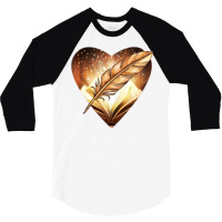 Love Writing Spells 3/4 Sleeve Shirt | Artistshot