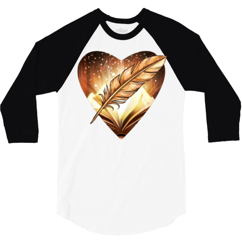 Love Writing Spells 3/4 Sleeve Shirt | Artistshot