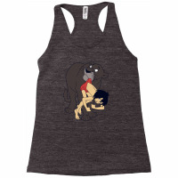 Bagheera And Mowgli Racerback Tank | Artistshot