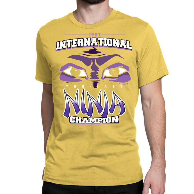 International Last Ninja Champion Classic T-shirt by serknenkeliw | Artistshot