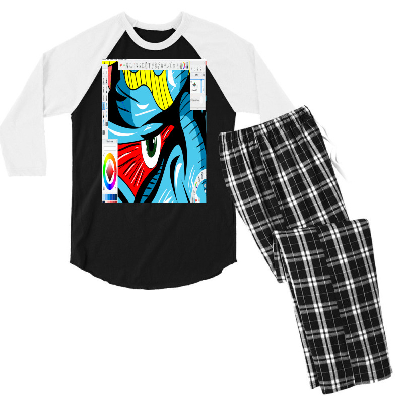 Art Work Men's 3/4 Sleeve Pajama Set | Artistshot